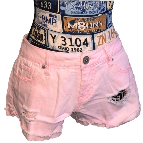 Sapphire Ink Pink 5-Pocket Shorts EUC - Picture 5 of 8